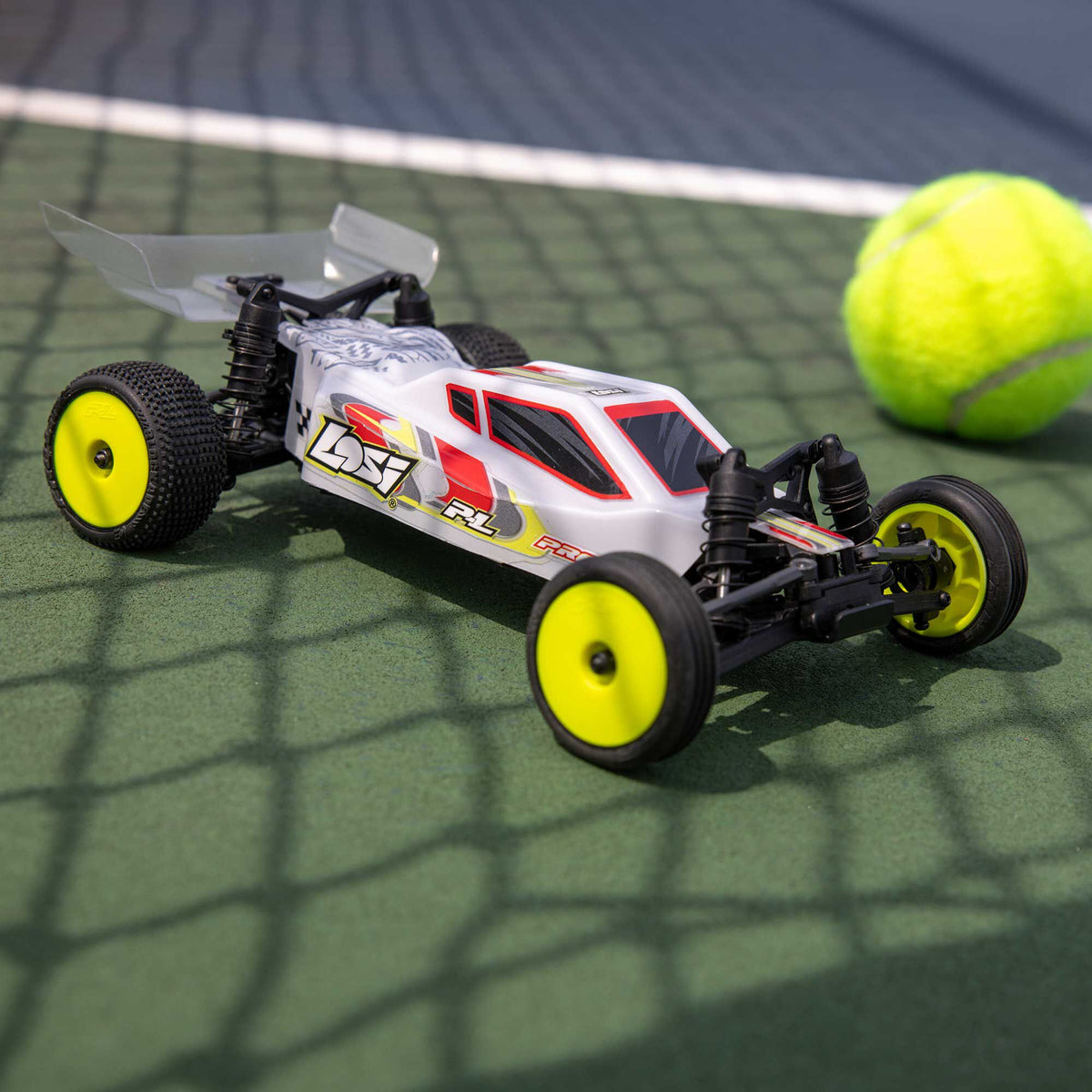 1/24 Micro-B 2WD Buggy Ready to Run (White) (LOS00007T1)_21