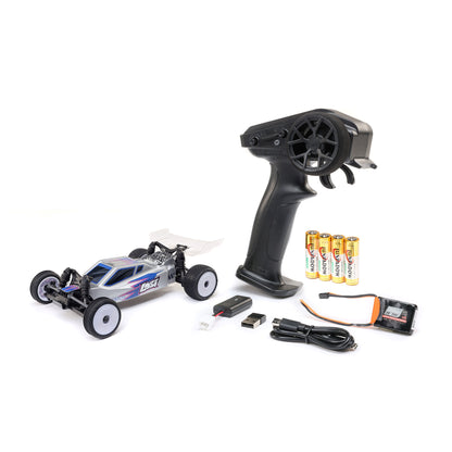1/24 Micro-B 2WD Buggy Ready to Run (Silver) (LOS00007T2)_2