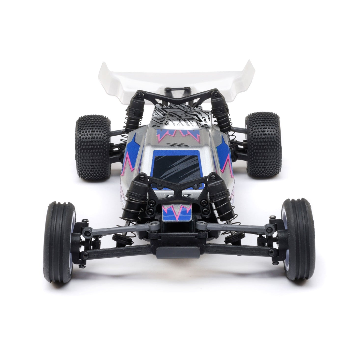 1/24 Micro-B 2WD Buggy Ready to Run (Silver) (LOS00007T2)_25