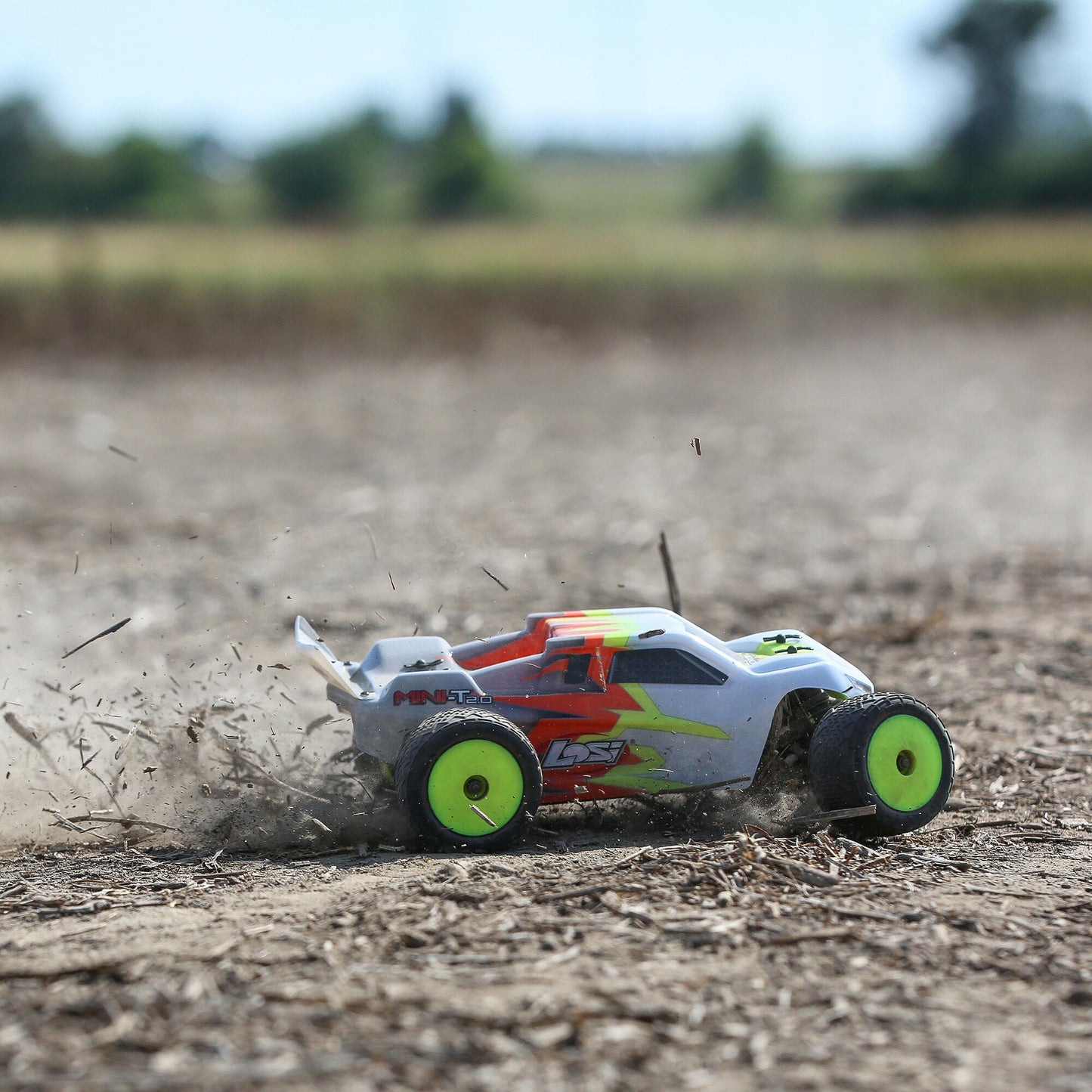 1/18 Mini-T 2.0 Ready to Run (Gray) (LOS01015T3)