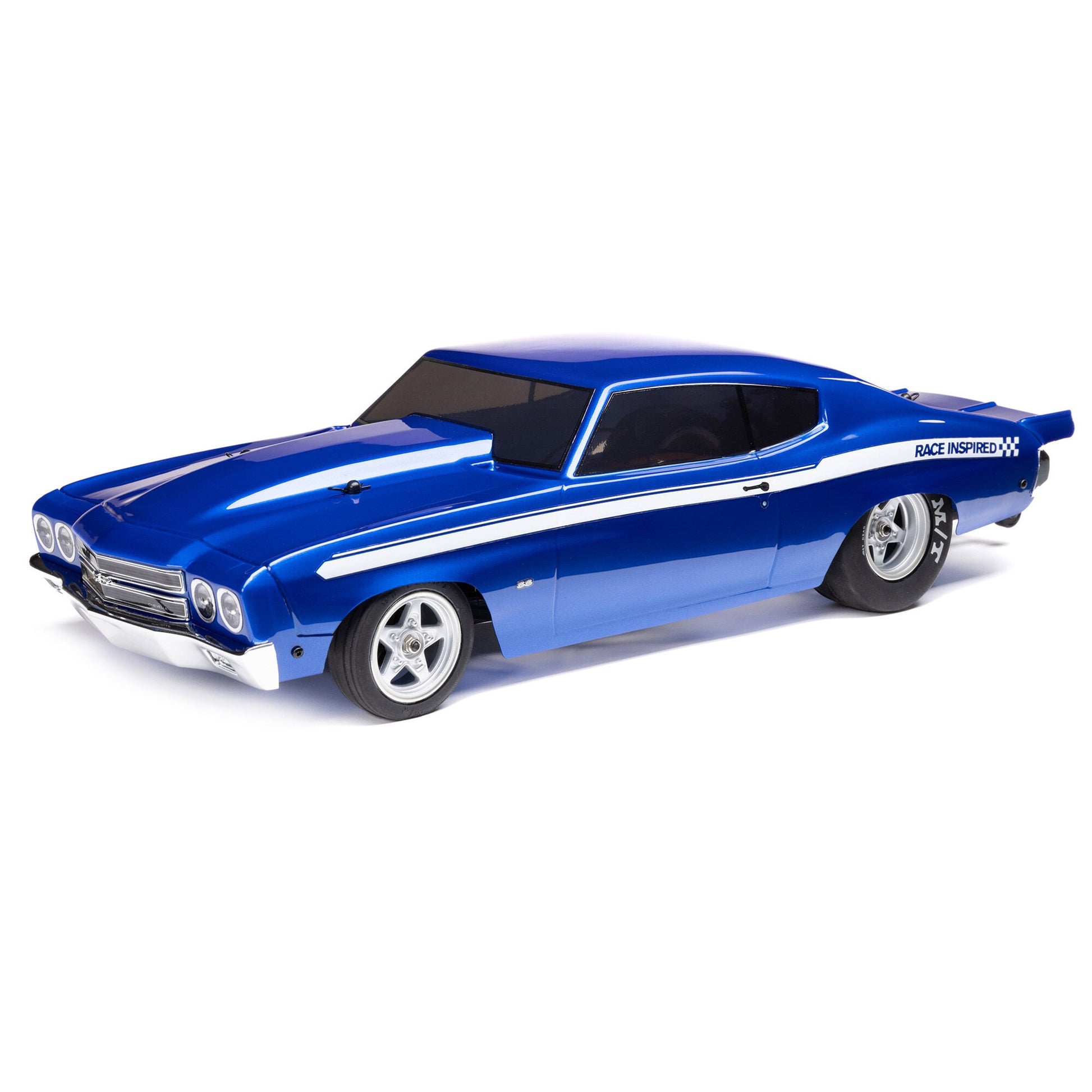 1/16 1970 Chevelle Mini Drag Car Ready to Run (Blue) (LOS01023T1)