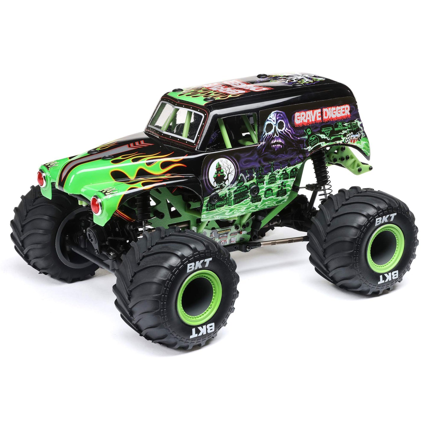 1/18 Mini-LMT Ready to Run (Grave Digger) (LOS01026T1)