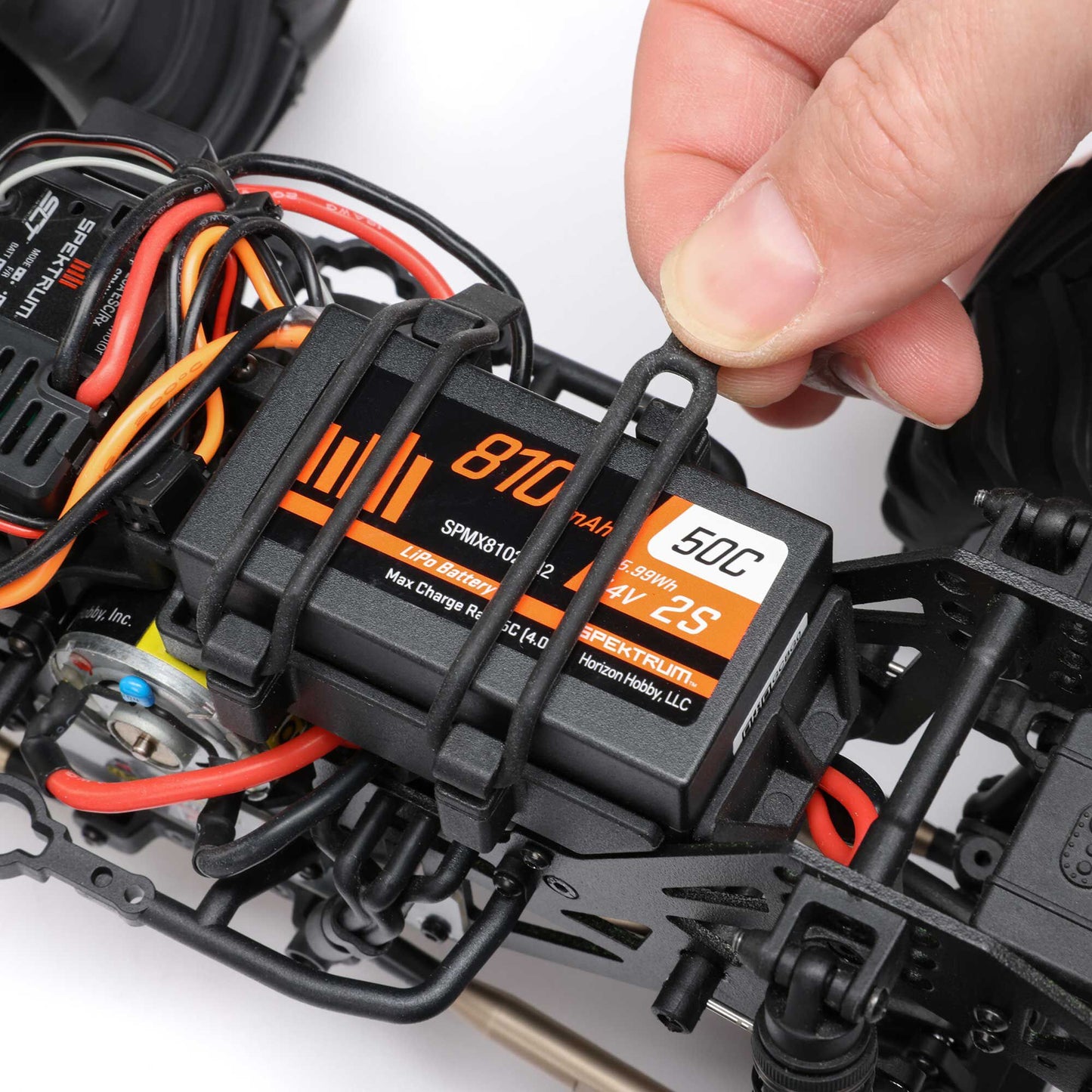 1/18 Mini-LMT Ready to Run with Battery and Charger (Megalodon) (LOS01026T3)_11