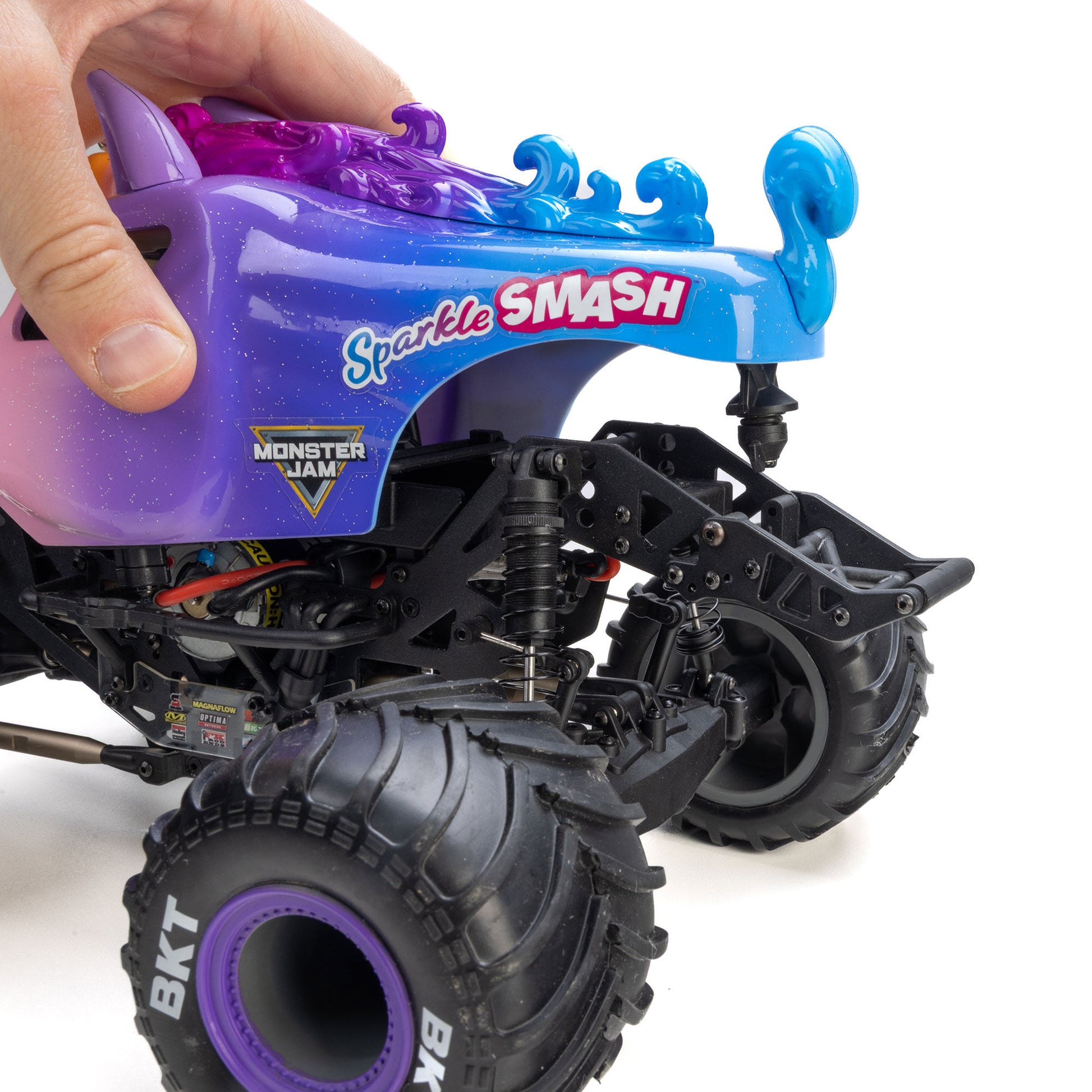 1/18 Mini-LMT Ready to Run with Battery and Charger (Sparkle Smash) (LOS01026T5)_33
