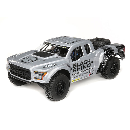 1/10 Ford Raptor Baja Rey Ready to Run (Black Rhino) (LOS03020V2T2)