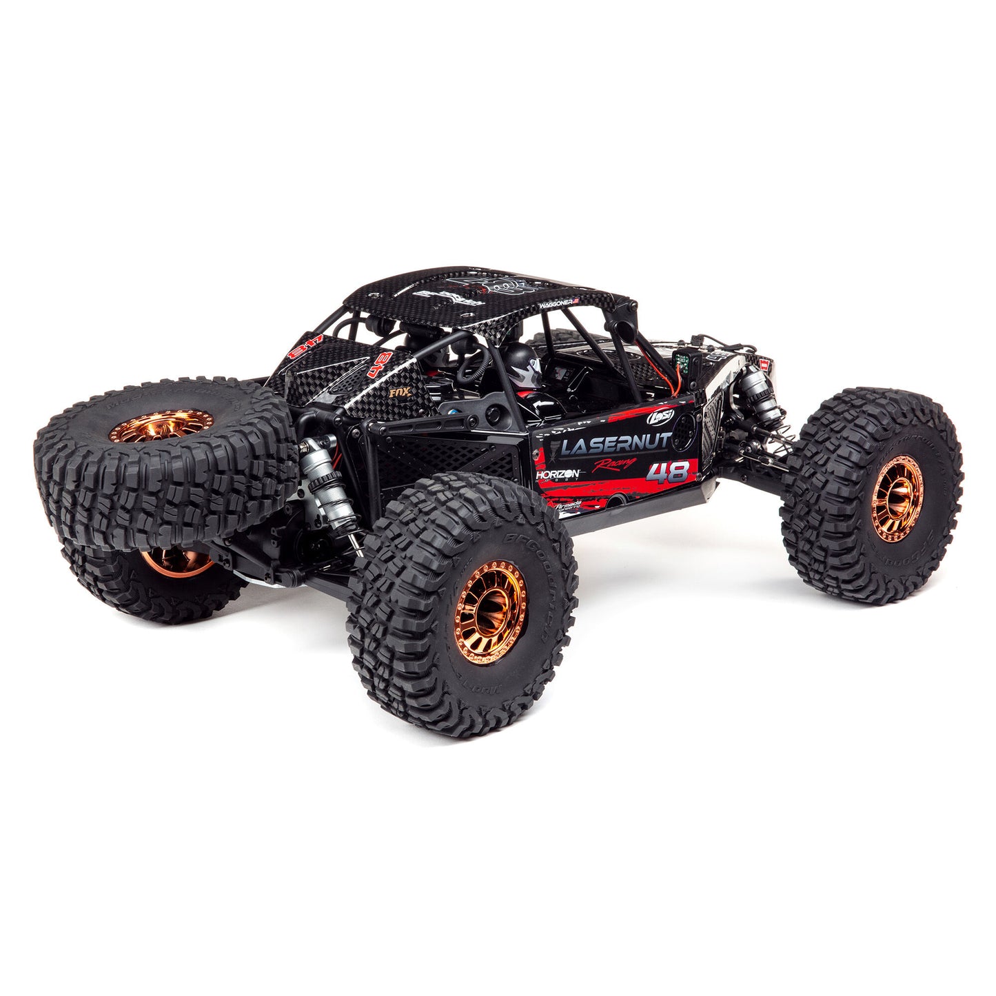 1/10 Lasernut U4 Ready to Run (Black) (LOS03028T2)