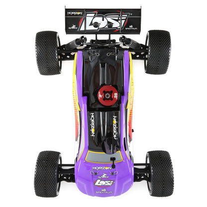 1/8 Nitro 8IGHT-T Ready to Run (Purple/Yellow) (LOS04011V2)
