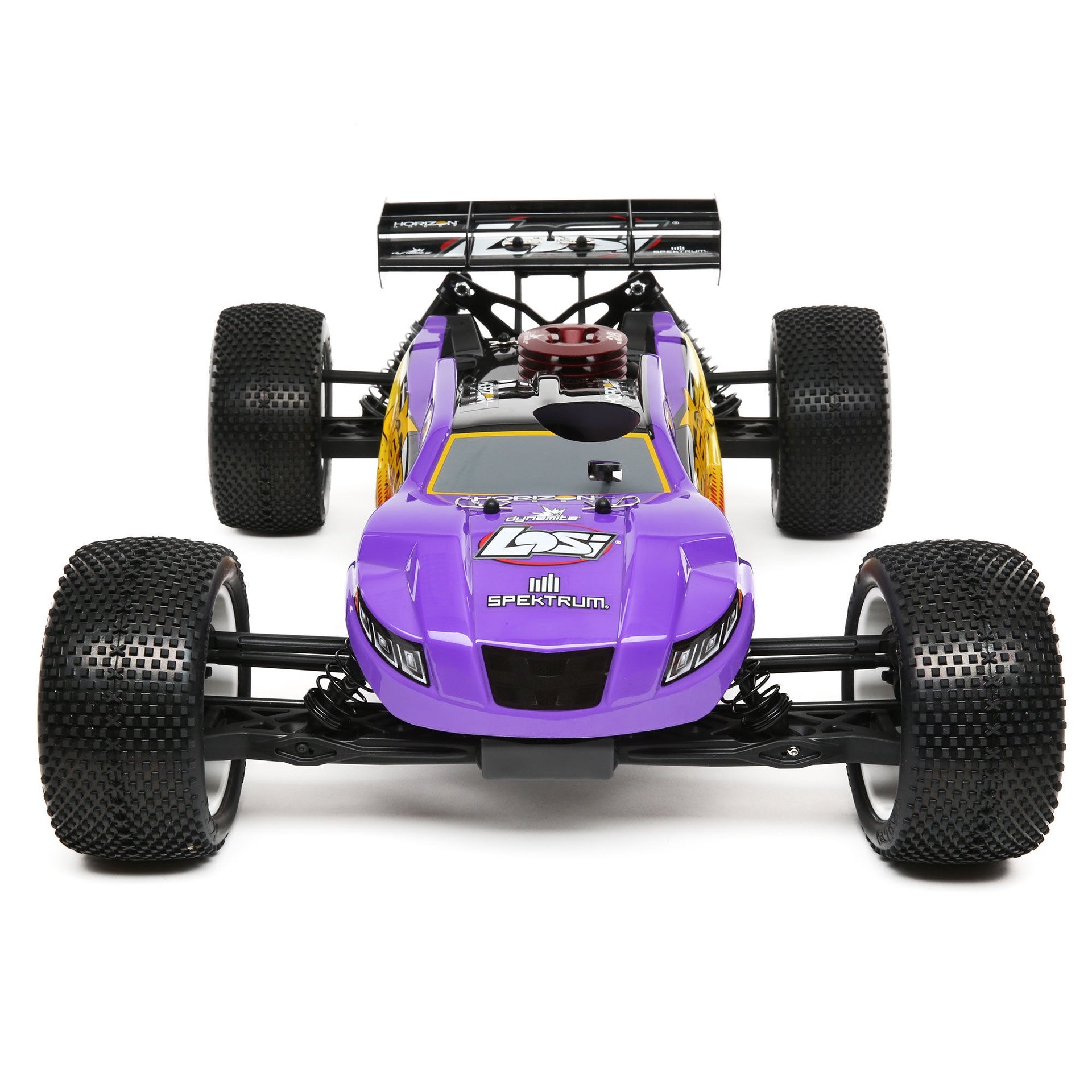 1/8 Nitro 8IGHT-T Ready to Run (Purple/Yellow) (LOS04011V2)