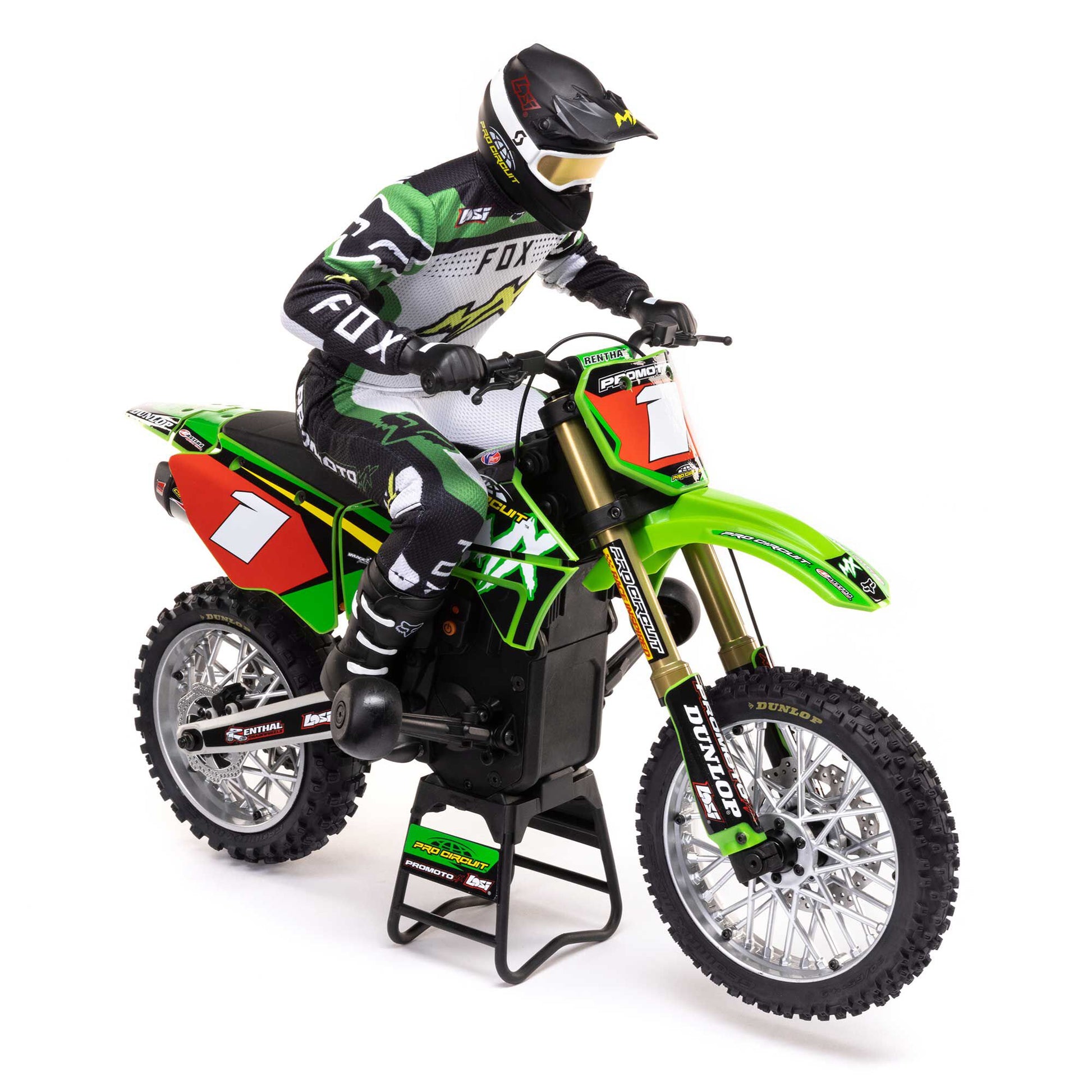 1/4 Promoto-MX Ready to Run with Battery and Charger (Pro Circuit) (LOS06002)_13
