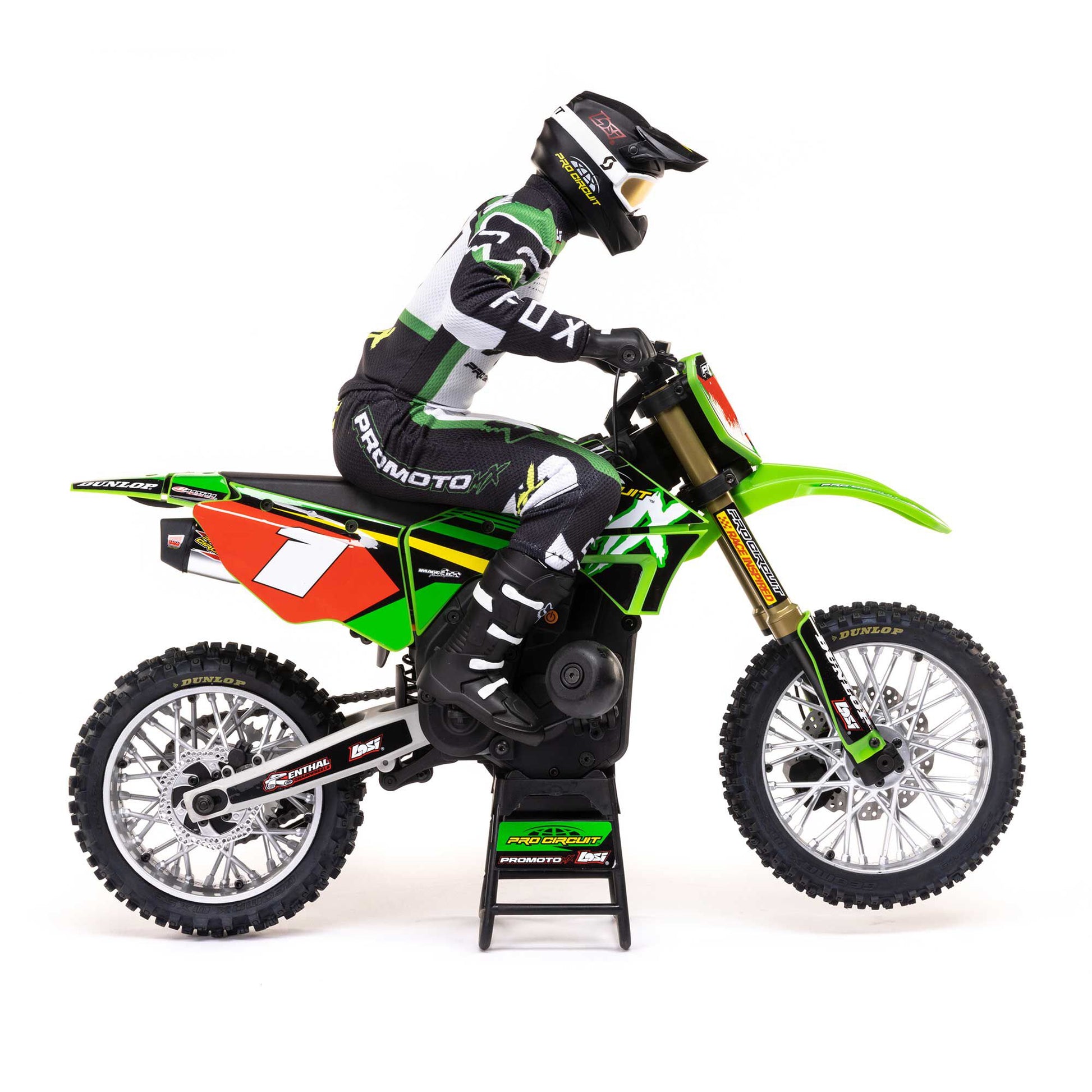 1/4 Promoto-MX Ready to Run with Battery and Charger (Pro Circuit) (LOS06002)_7