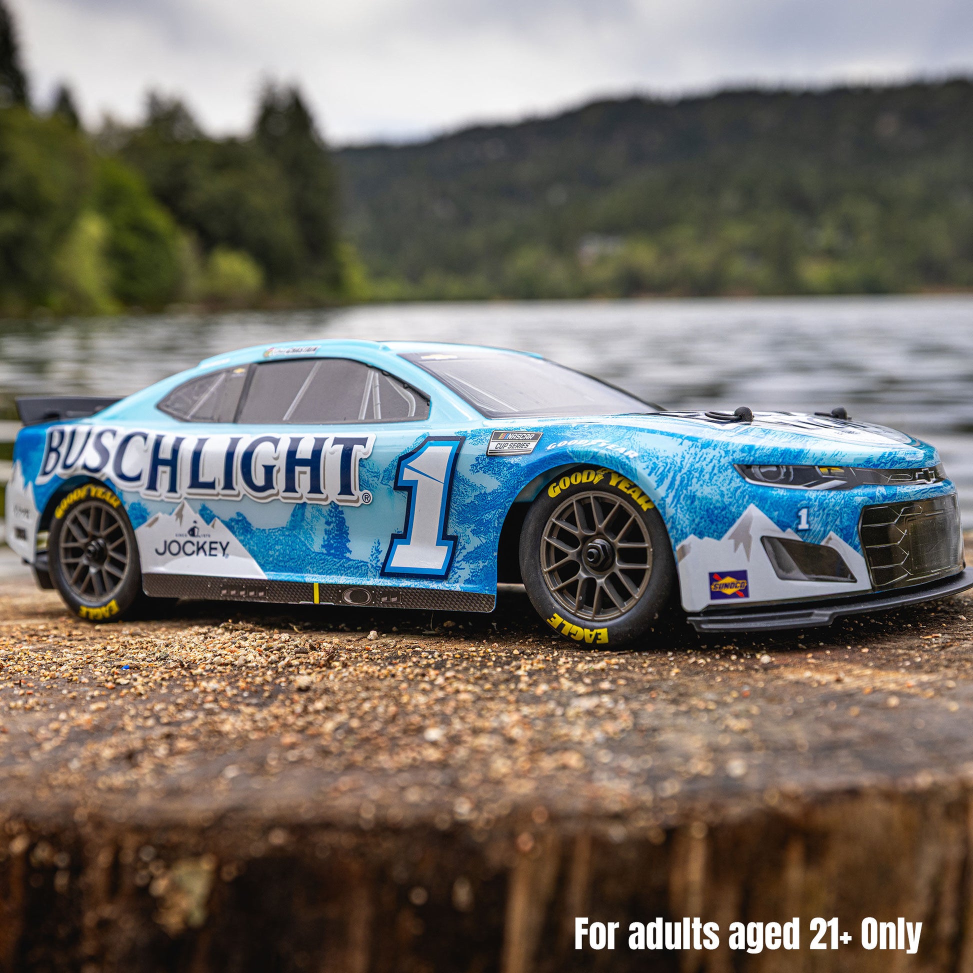 1/12 NASCAR RC Racecar Ready to Run with Battery and Charger (Ross Chastain #1 Busch Light 2025 Chevrolet Camaro ZL1) (LOS1122501)_26