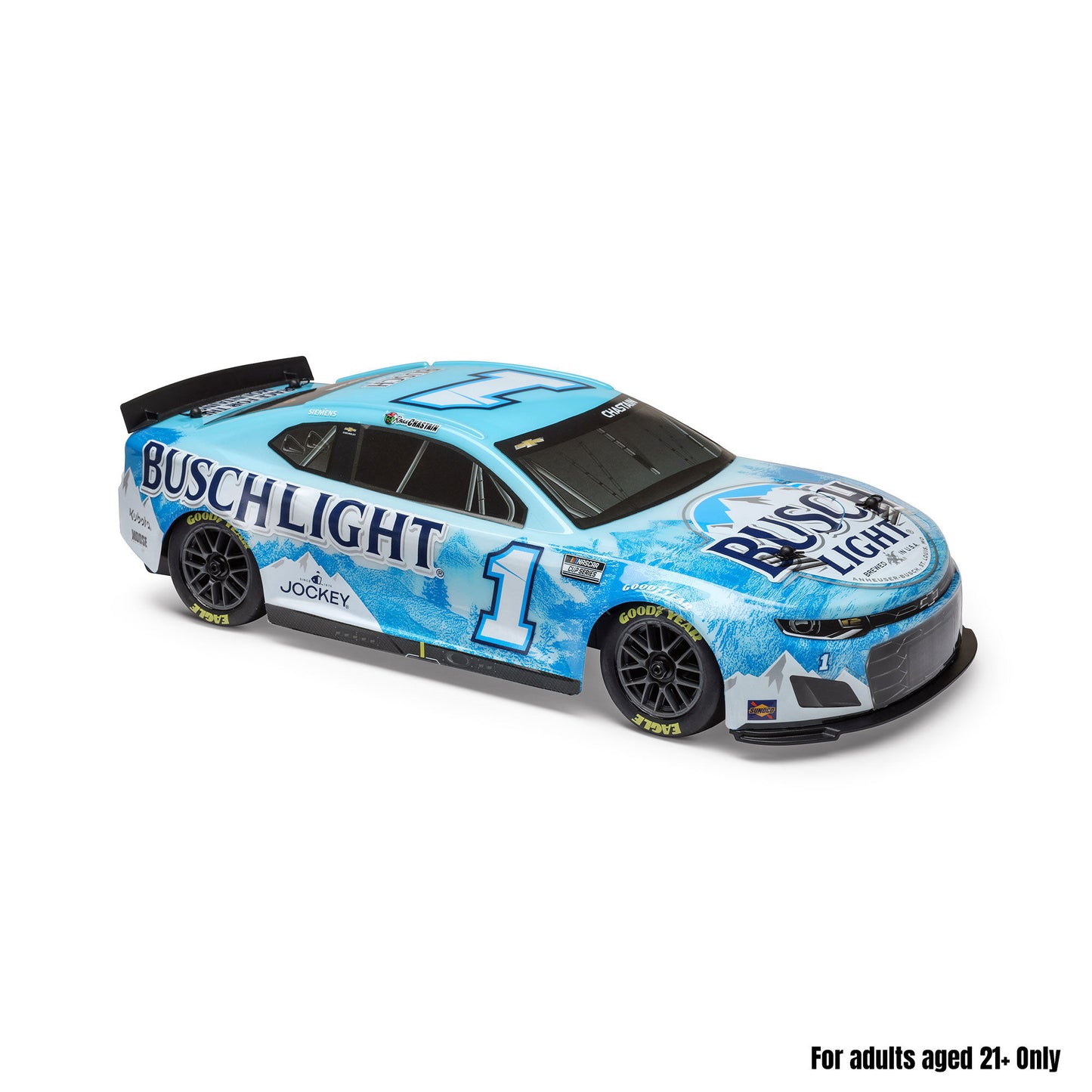 1/12 NASCAR RC Racecar Ready to Run with Battery and Charger (Ross Chastain #1 Busch Light 2025 Chevrolet Camaro ZL1) (LOS1122501)_24