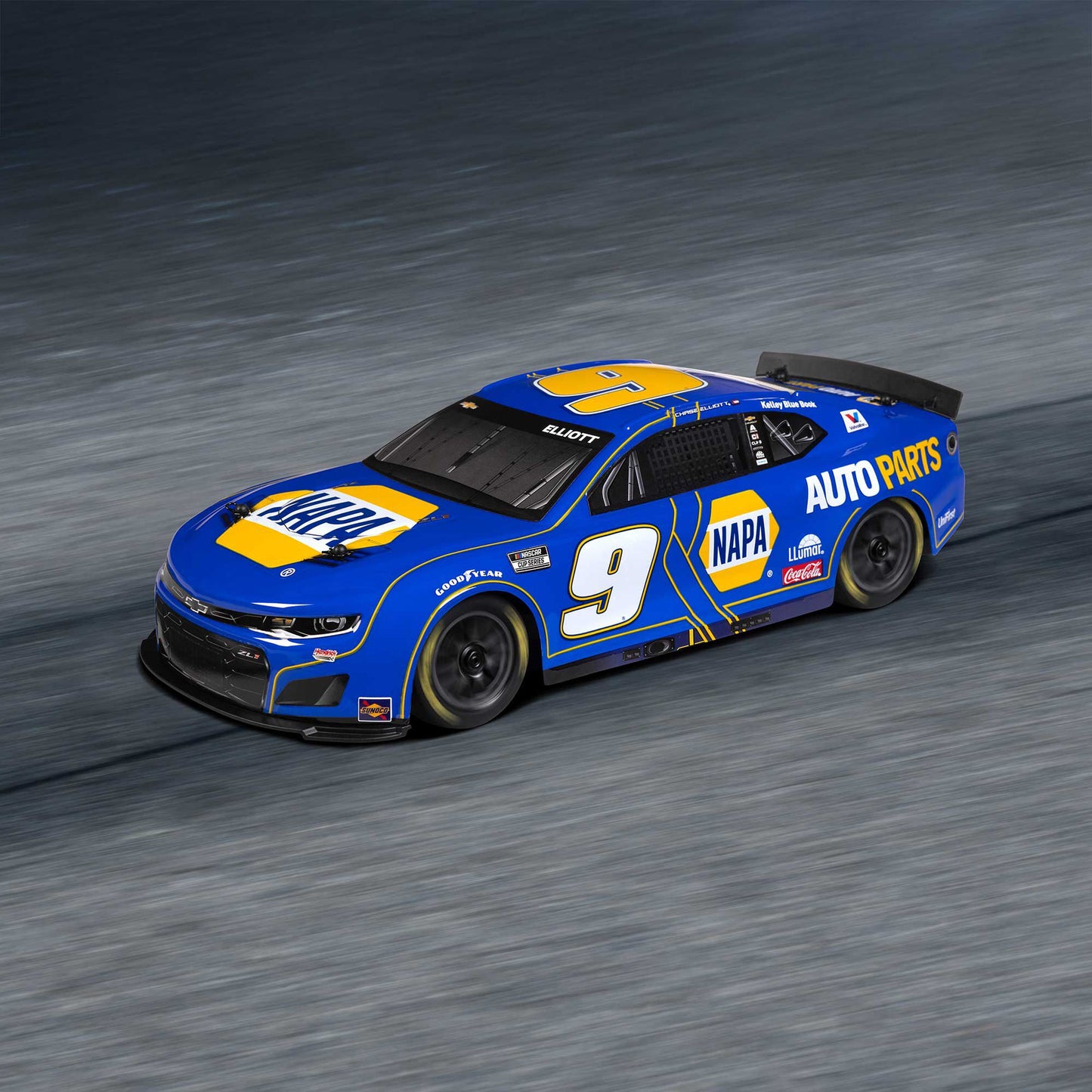 1/12 NASCAR RC Racecar Ready to Run with Battery and Charger (Chase Elliott #9 NAPA 2025 Chevrolet Camaro ZL1) (LOS1122509)_15