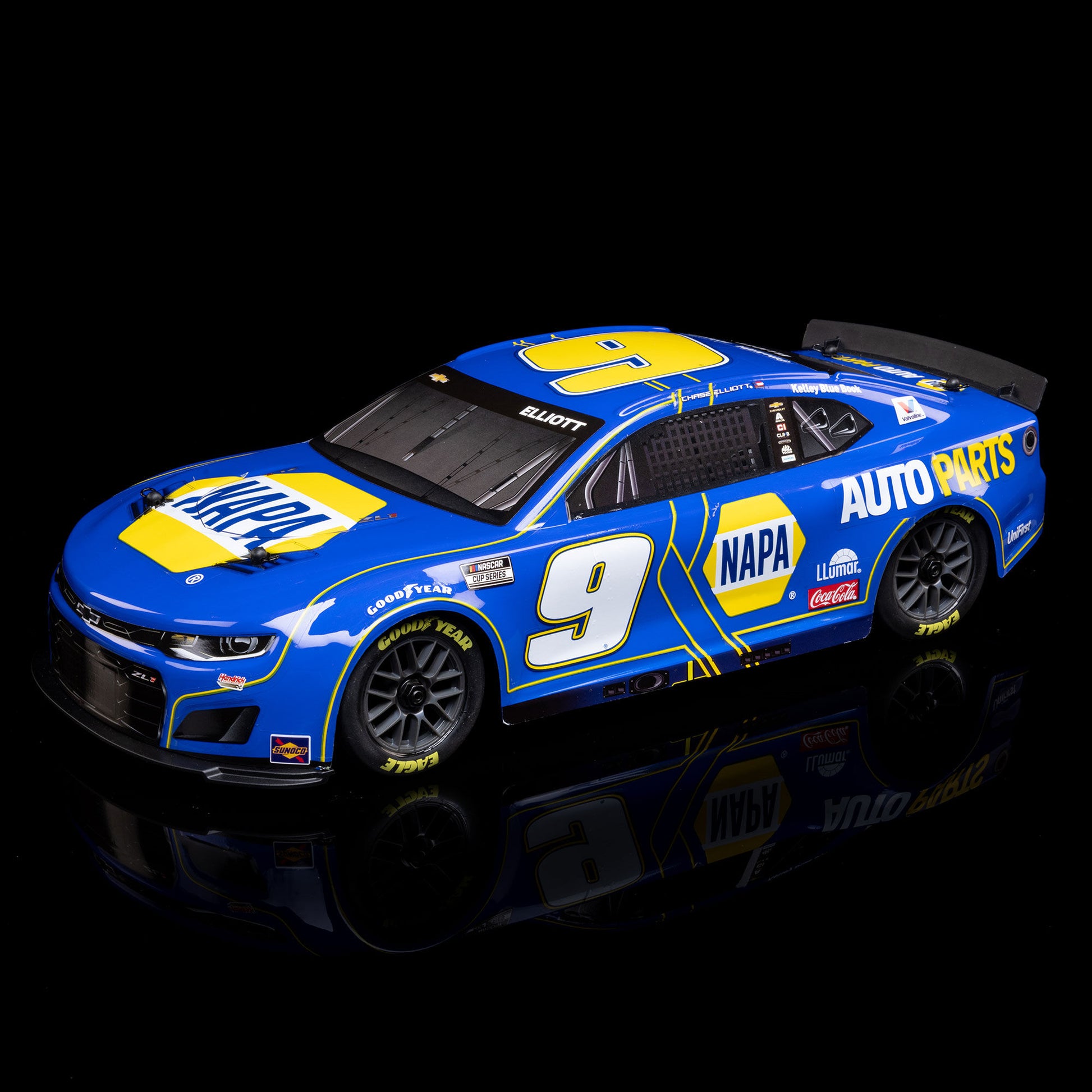 1/12 NASCAR RC Racecar Ready to Run with Battery and Charger (Chase Elliott #9 NAPA 2025 Chevrolet Camaro ZL1) (LOS1122509)_6