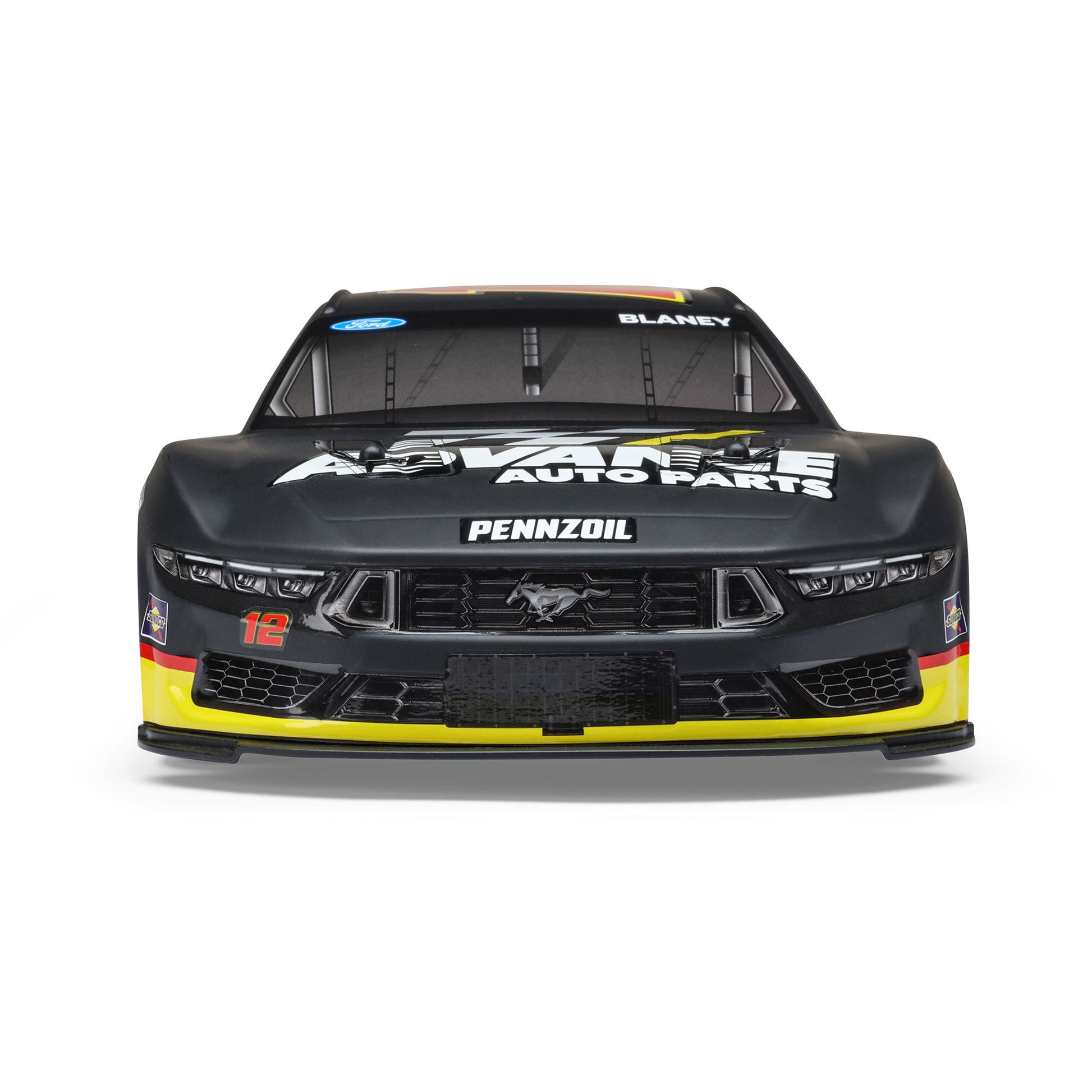 1/12 NASCAR RC Racecar Ready to Run with Battery and Charger (Ryan Blaney #12 Advanced Auto 2025 Ford Mustang) (LOS1122512)_22