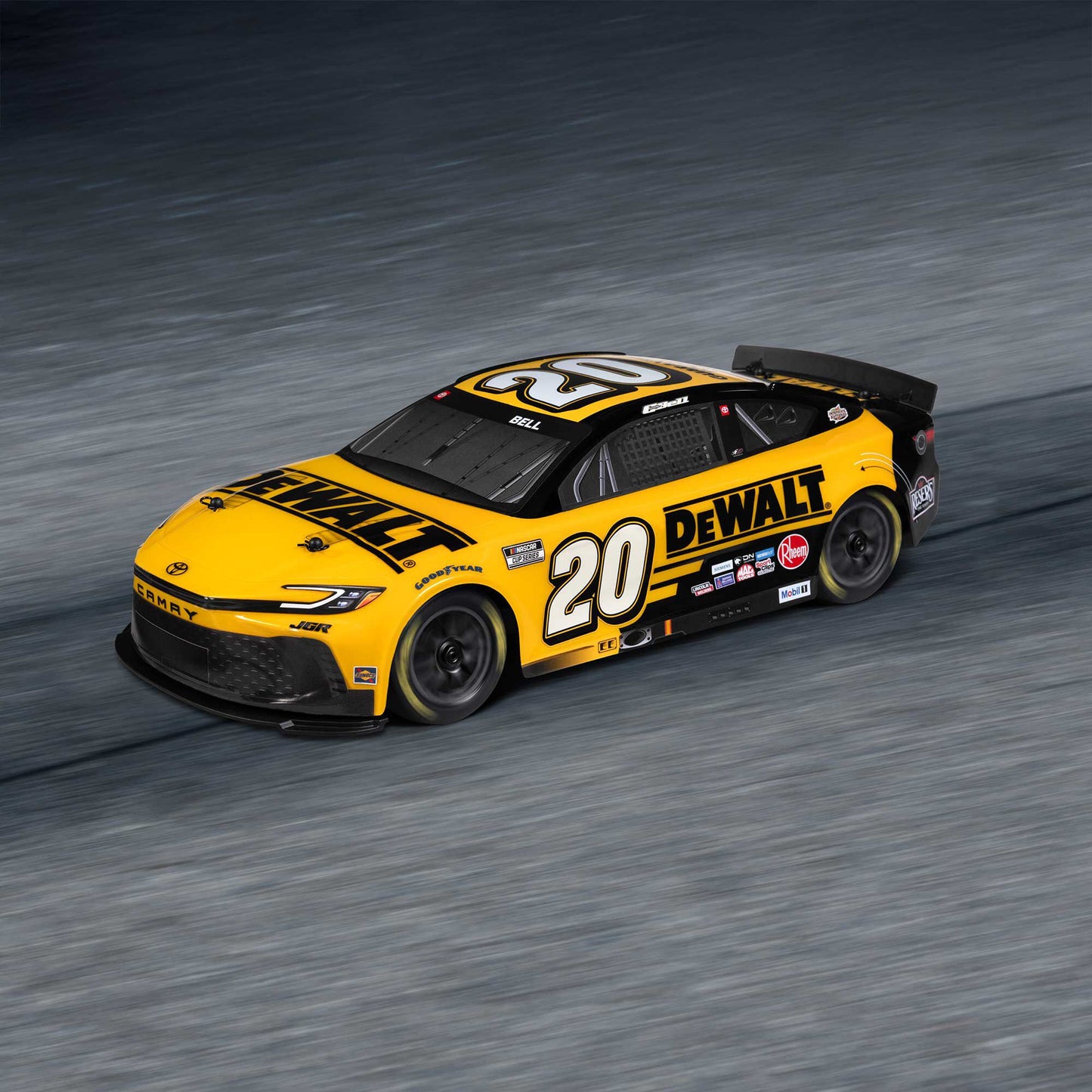 1/12 NASCAR RC Racecar Ready to Run with Battery and Charger (Christopher Bell #20 DeWalt 2025 Toyota Camry) (LOS1122520)_12