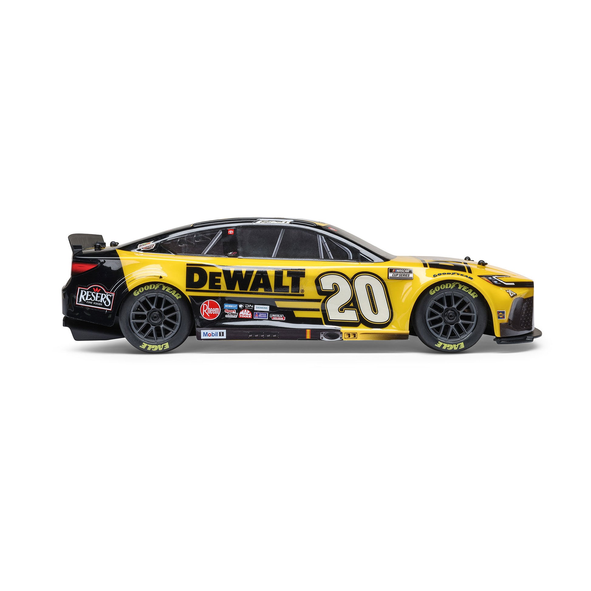 1/12 NASCAR RC Racecar Ready to Run with Battery and Charger (Christopher Bell #20 DeWalt 2025 Toyota Camry) (LOS1122520)_21