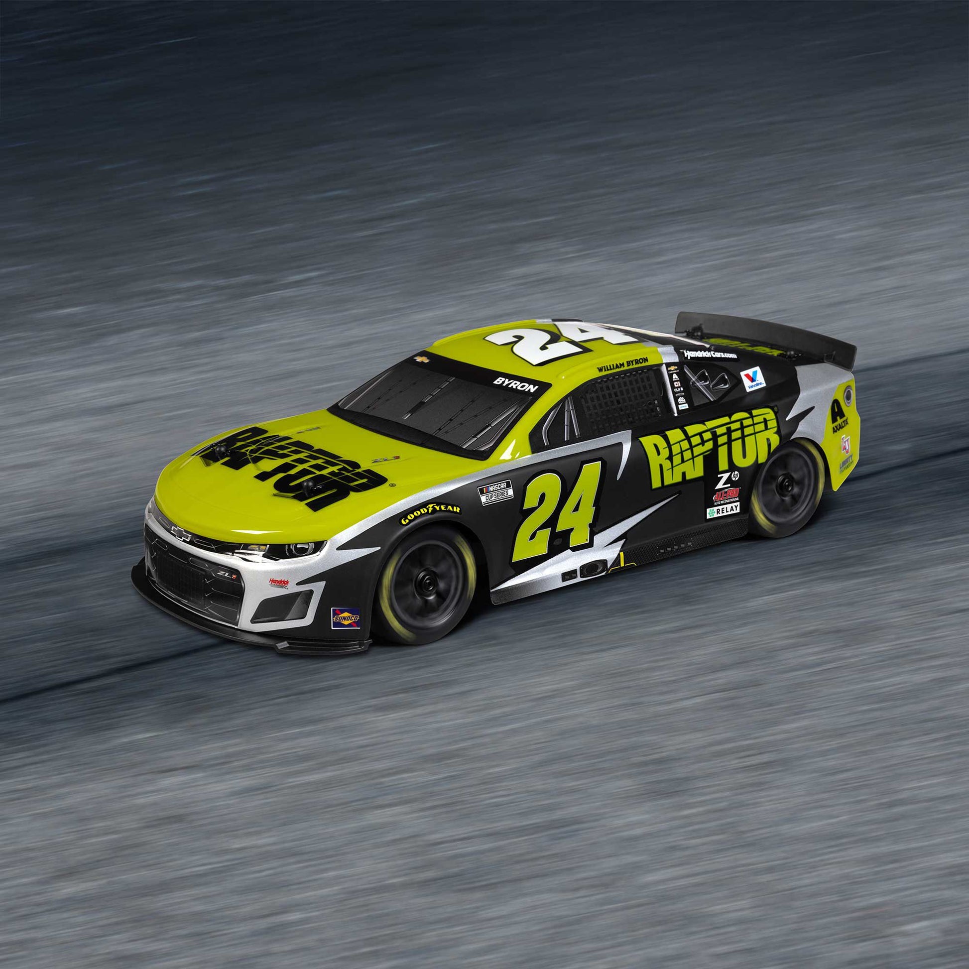 1/12 NASCAR RC Racecar Ready to Run with Battery and Charger (William Byron #24 Raptor Chevrolet Camaro ZL1) (LOS1122524)_19