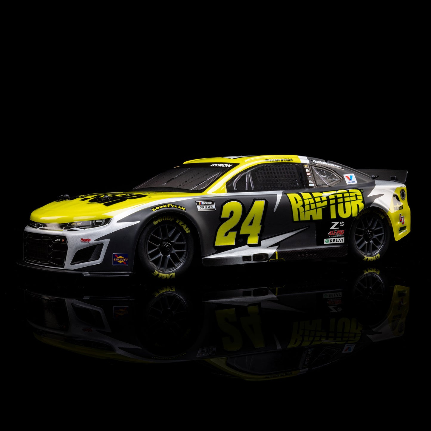 1/12 NASCAR RC Racecar Ready to Run with Battery and Charger (William Byron #24 Raptor Chevrolet Camaro ZL1) (LOS1122524)_13
