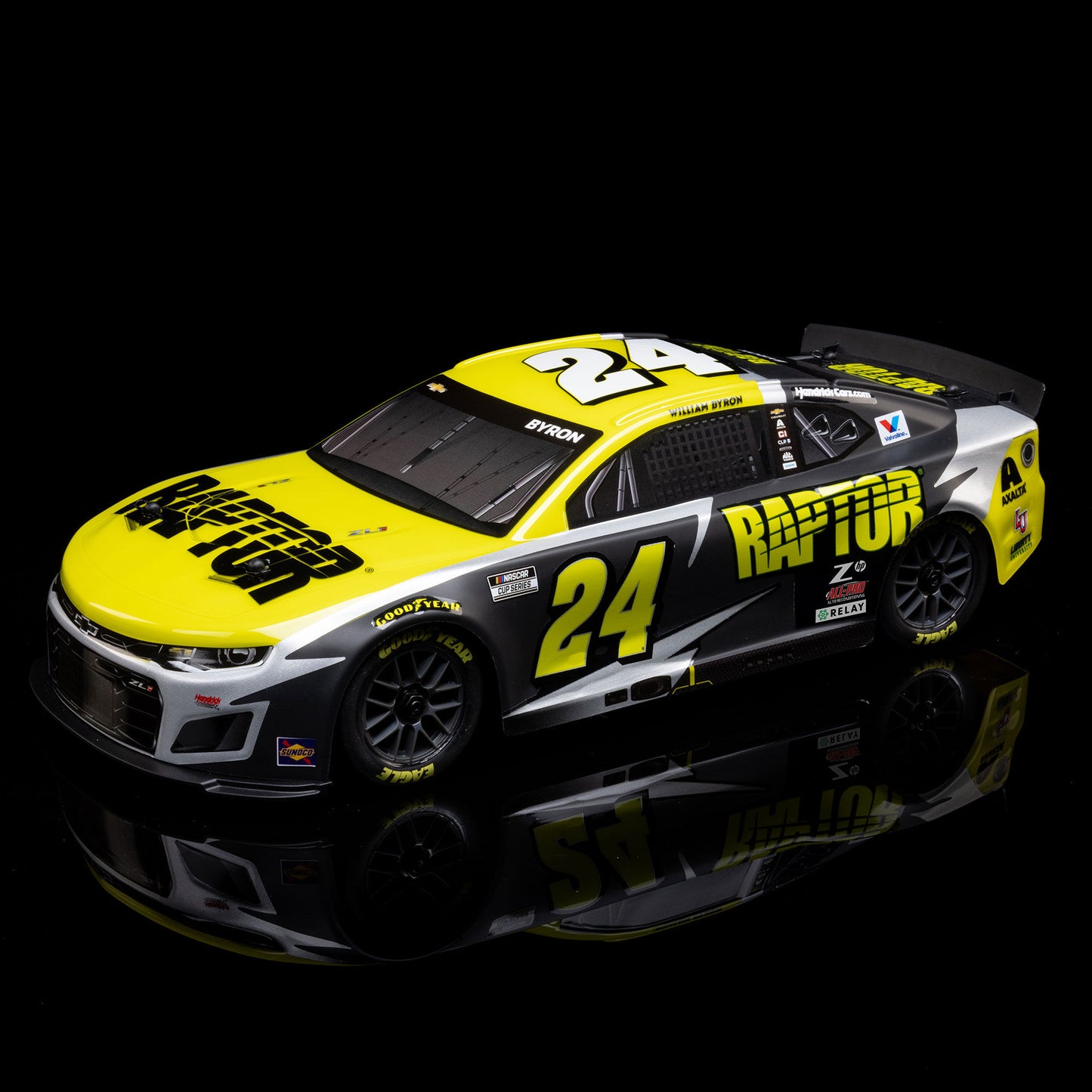 1/12 NASCAR RC Racecar Ready to Run with Battery and Charger (William Byron #24 Raptor Chevrolet Camaro ZL1) (LOS1122524)_18