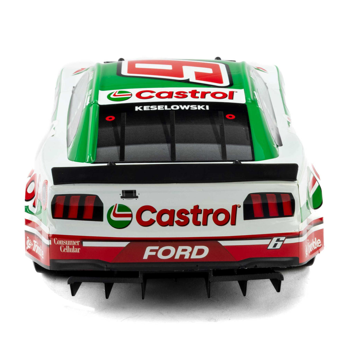 1/12 NASCAR RC Racecar Ready to Run with Battery and Charger (Brad Keselowski #6 Castrol 2026 Ford Mustang) (LOS1122606)_14