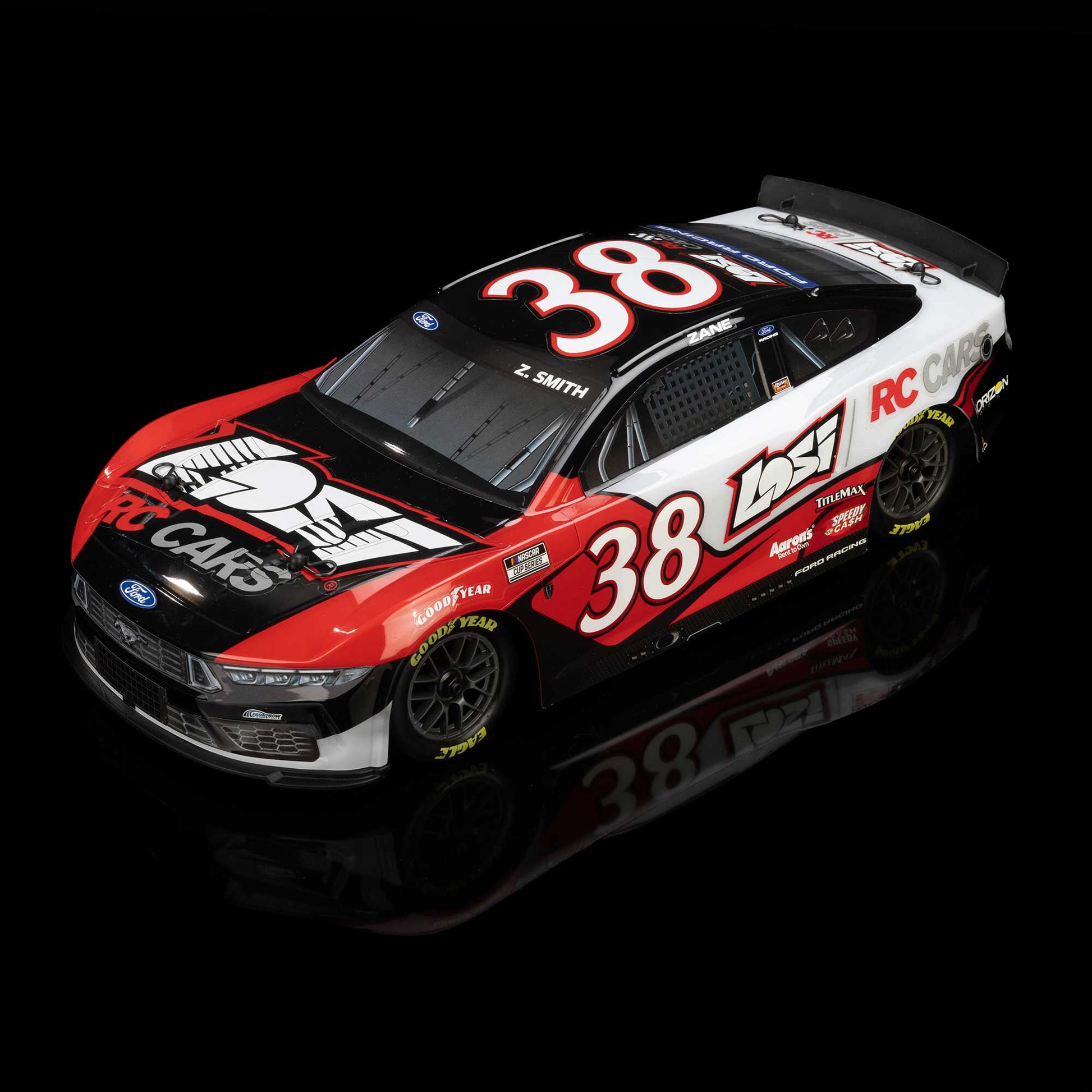 1/12 NASCAR RC Racecar Ready to Run with Battery and Charger (Zane Smith #38 Losi 2026 Ford Mustang) (LOS1122638)_19