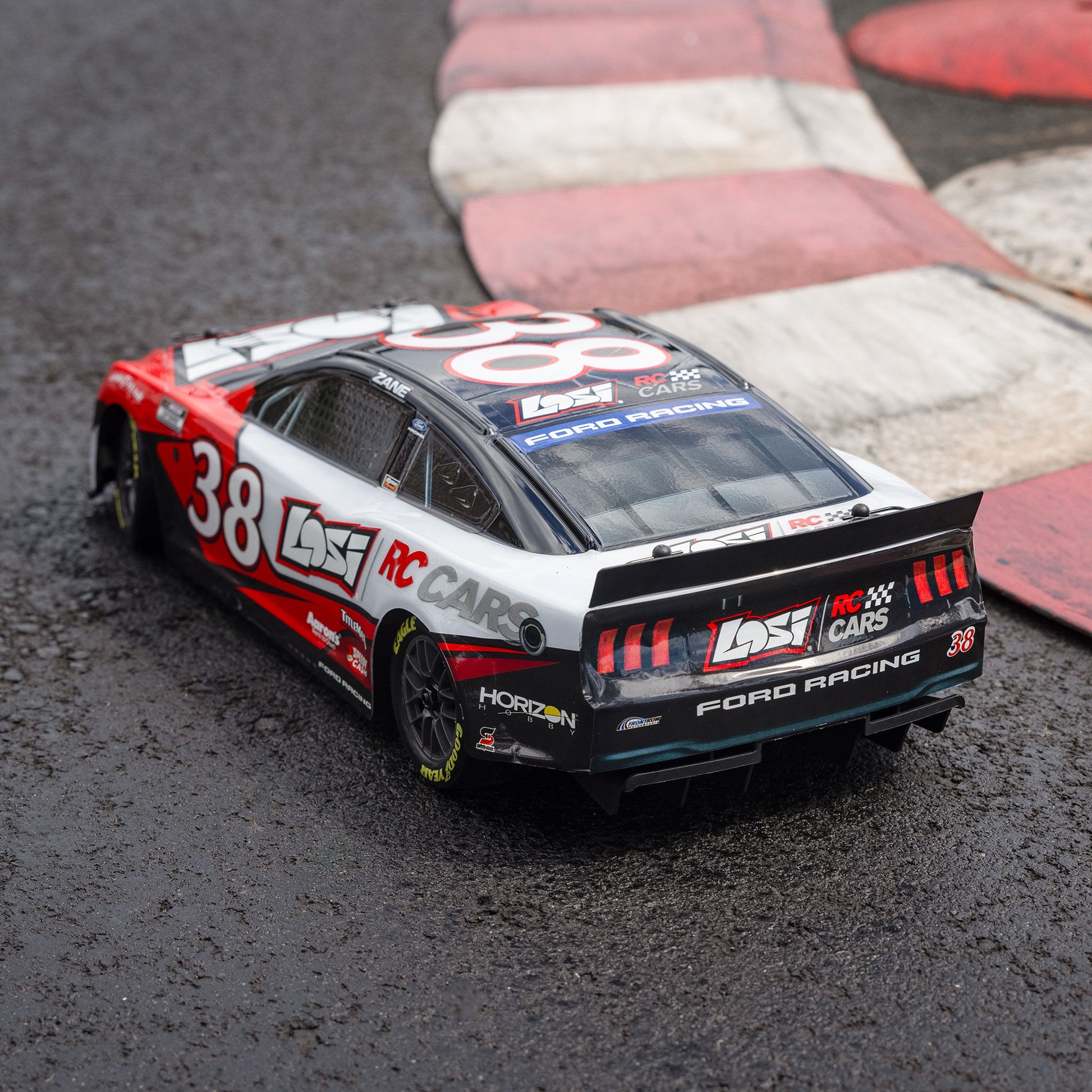 1/12 NASCAR RC Racecar Ready to Run with Battery and Charger (Zane Smith #38 Losi 2026 Ford Mustang) (LOS1122638)_15