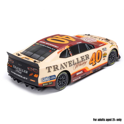 1/12 NASCAR RC Racecar Ready to Run with Battery and Charger (Justin Allgaier #40 Traveller Whiskey 2026 Chevrolet Camaro ZL1) (LOS1122640)_4