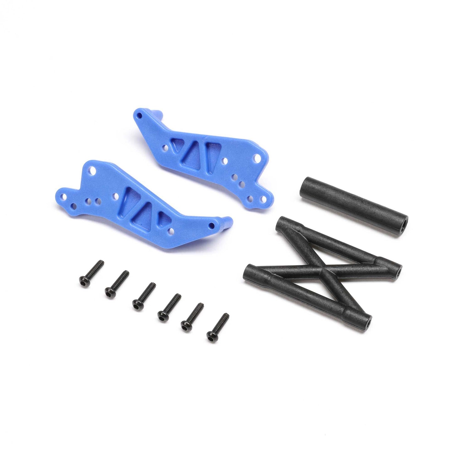 Wheelie Bar Set for Mini LMT - Blue (LOS211046)