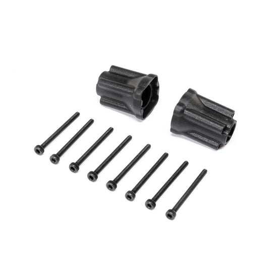 Rear Axle Mount Set 0 Degree for Mini LMT (LOS214043)