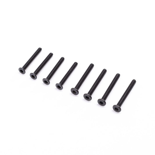 Flathead Screws M2 x 16mm and M2 x 18mm Pack of 8 (LOS216007)