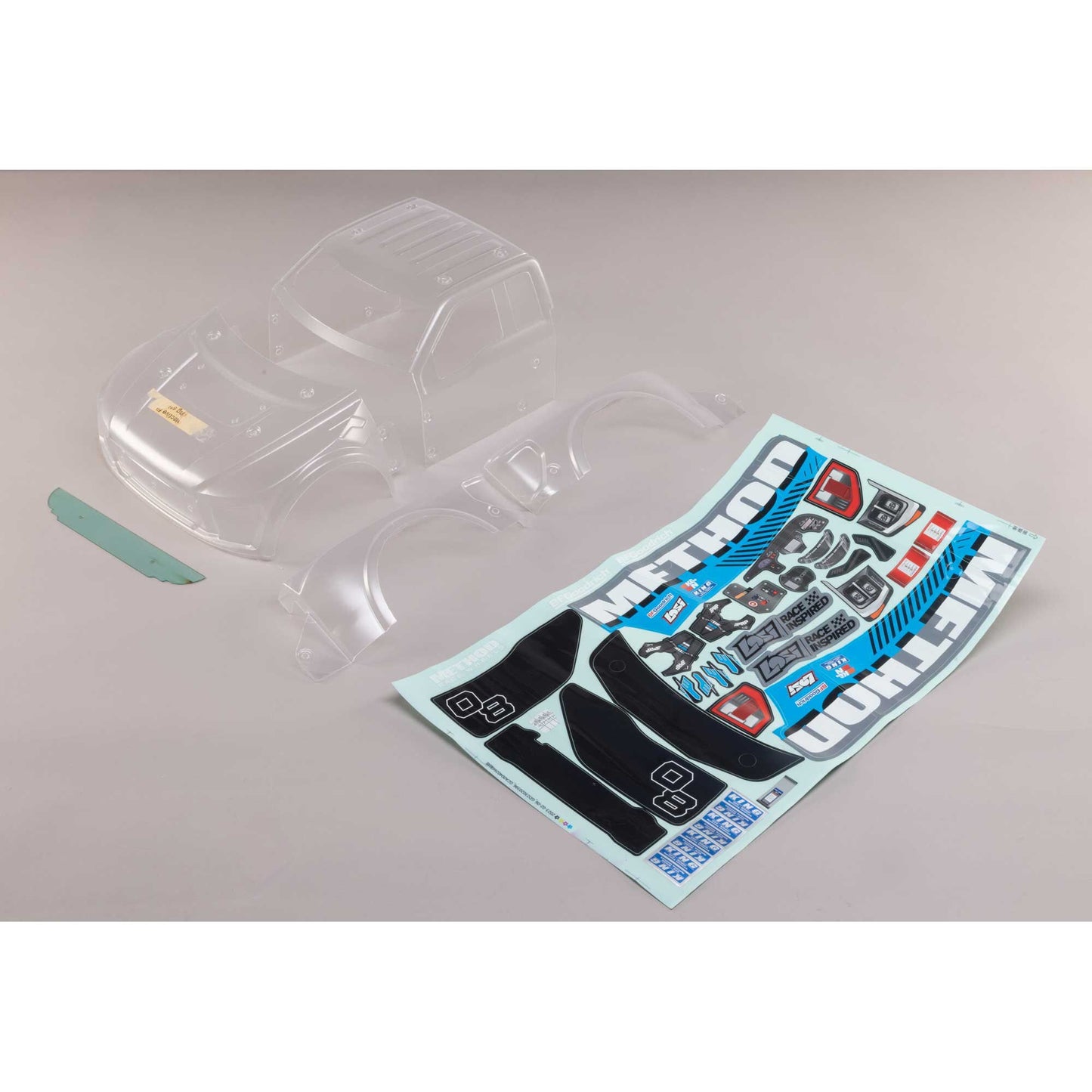F150 Raptor Clear Body Set for 1/10 Baja Rey 2.0 (LOS230135)