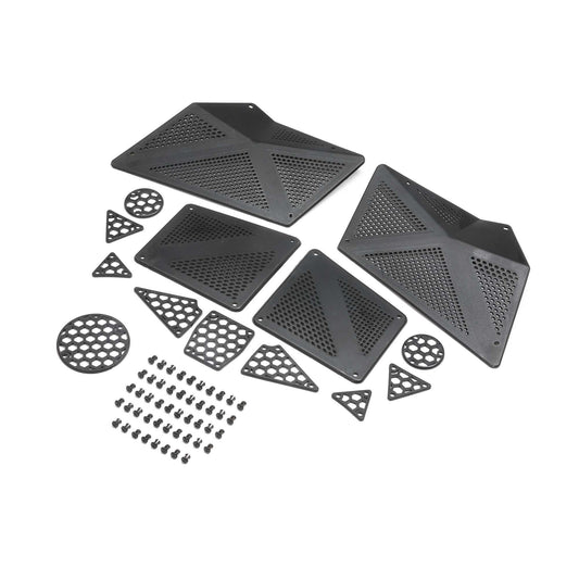 Vent Set for 1/6 8IGHT-X Super Lasernut Brushless Buggy (LOS250060)