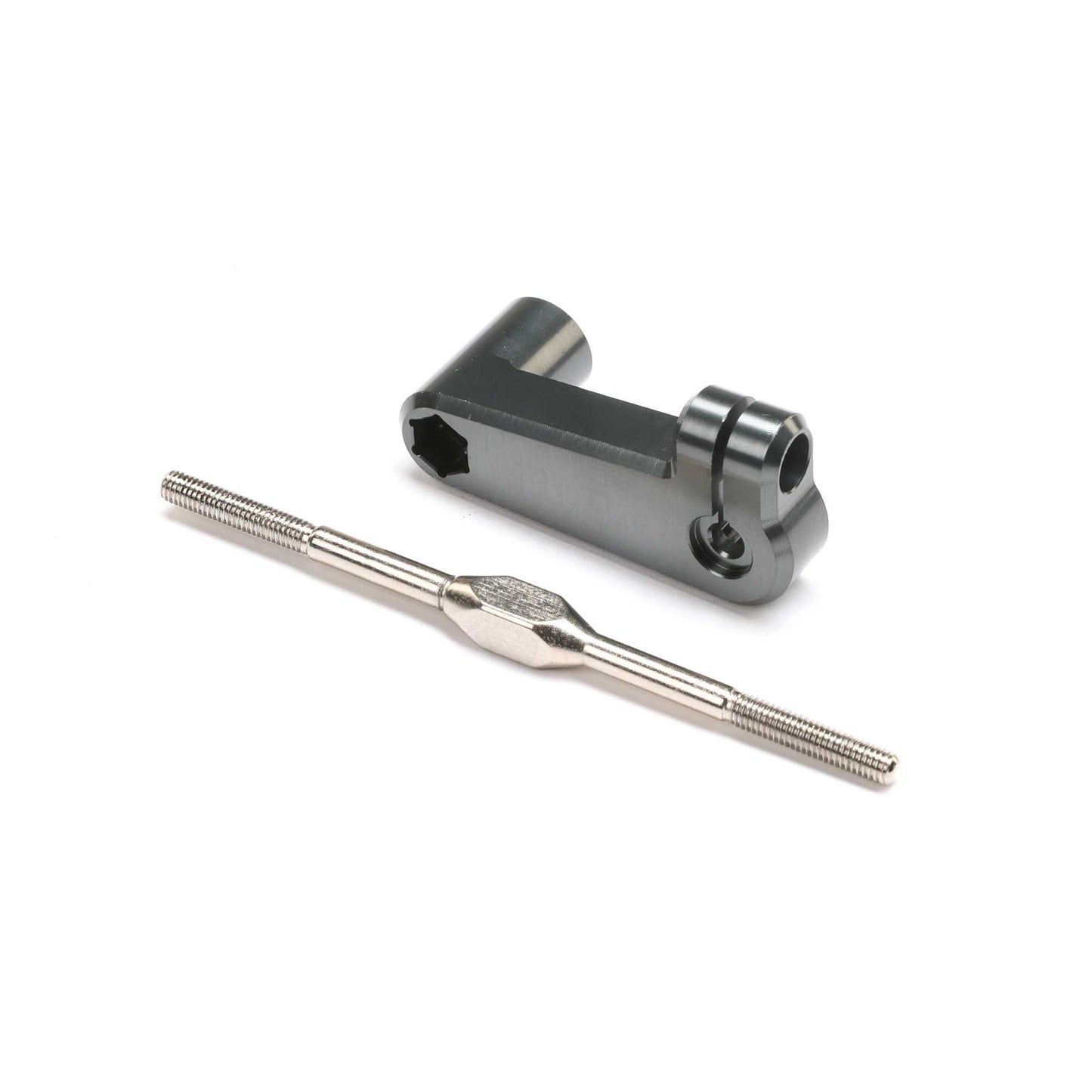 Servo Horn and Steering Link for 1/6 8IGHT-X Super Lasernut Buggy (LOS251134)