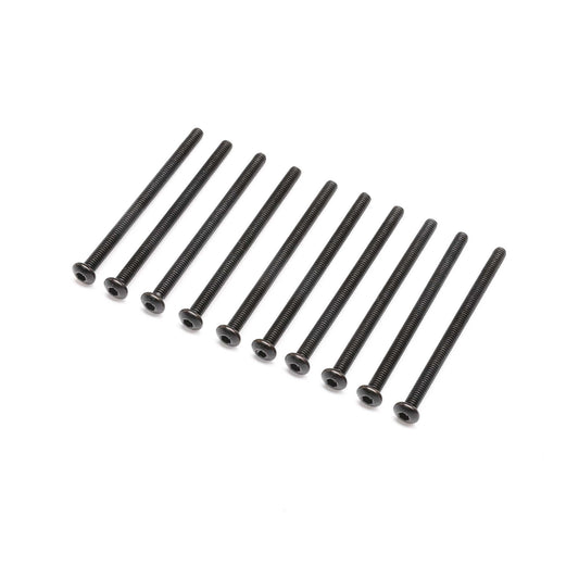 M4x60mm Button Head Screws (Pack of 10) (LOS255028)