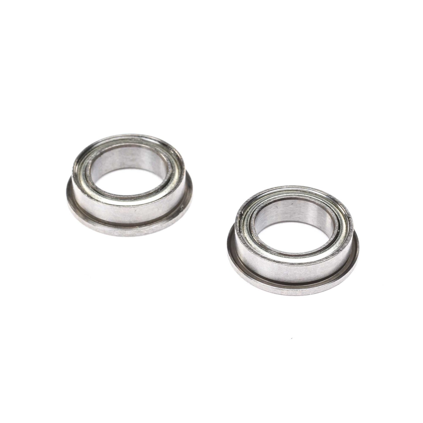 8 x 12 x 3.5mm Flanged Rubber Ball Bearings (2) (LOS267000)