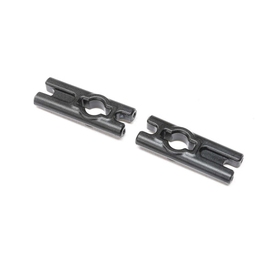 Aluminum Body Mount Cross Bar for Mini LMT (Black) - Set of 2 (LOS311014)