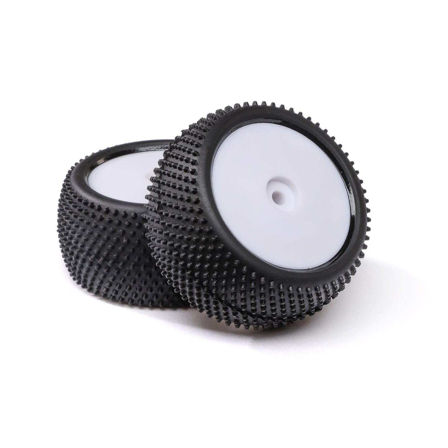 Big Shot Rear Mounted Tires White for Mini B (LOS41051)
