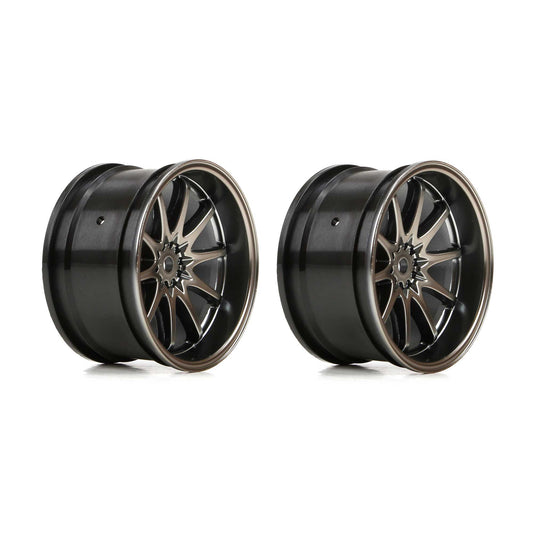Volk Racing CE28N 54x30mm Gunmetal Rear Wheels for V100 (2) (LOS43036)_1