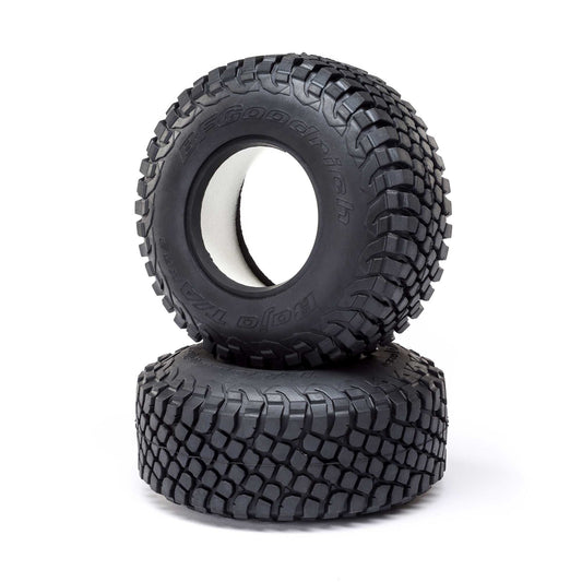 BFG KR3 Front and Rear Tires with Foam for 1/10 Baja Rey 2.0 (LOS43057)