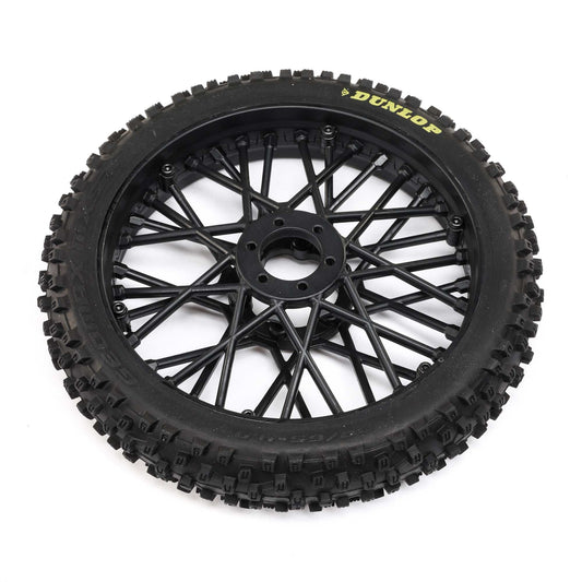 Dunlop MX53 Front Tire Mounted for Promoto-MX (LOS46004)