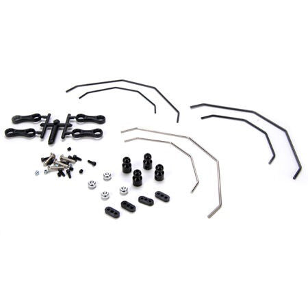 Front/Rear Sway Bar Kit for 10-T (LOSB2222)