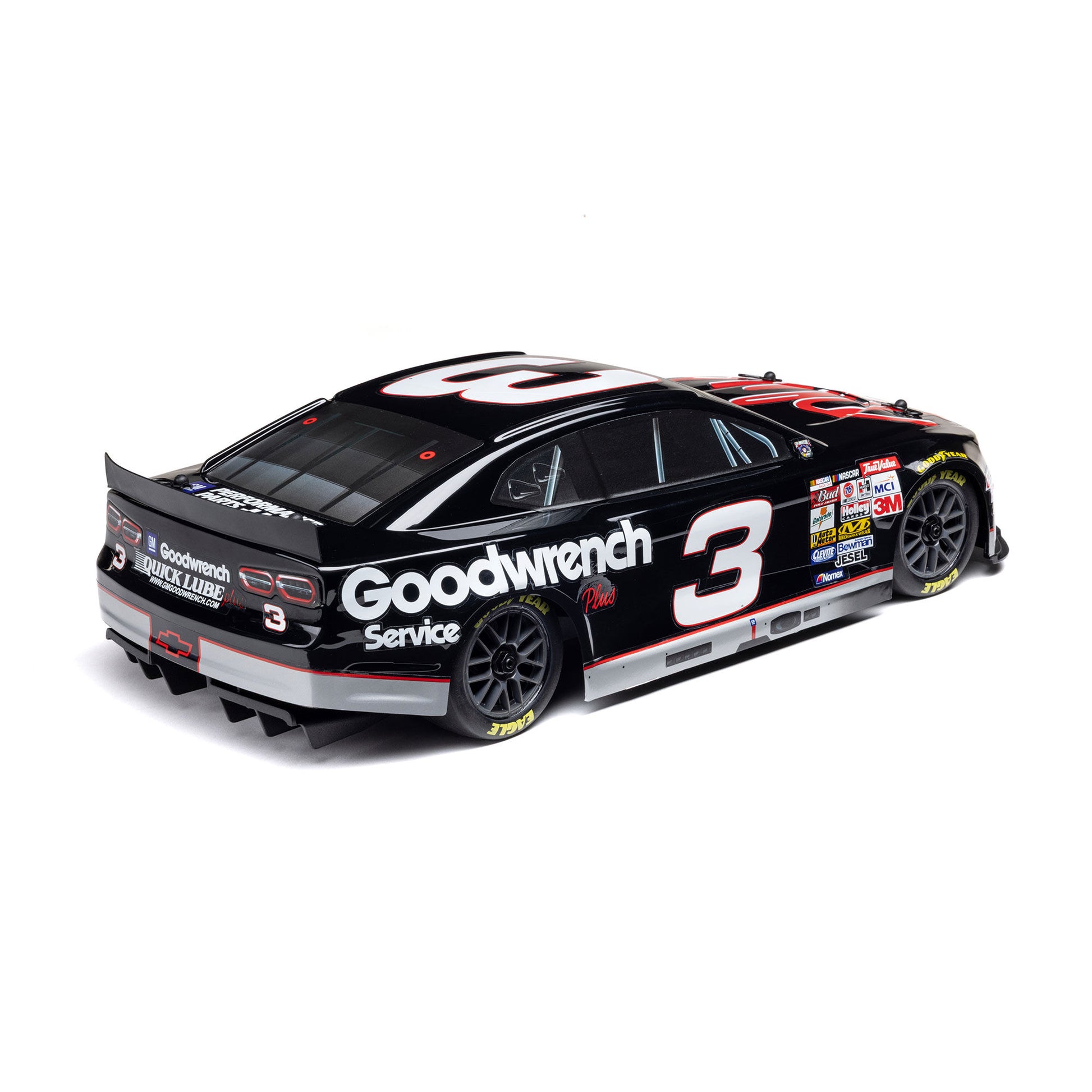 1/12 NASCAR RC Racecar Ready to Run with Battery and Charger (Fantasy Dale Earnheardt #3 GM Goodwrench 2025 Chevrolet Camaro ZL1) (LOSF1122503)_10