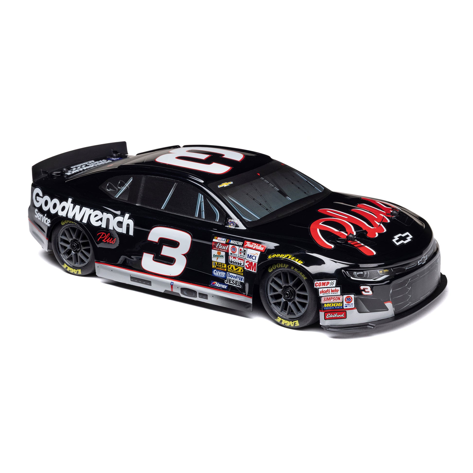 1/12 NASCAR RC Racecar Ready to Run with Battery and Charger (Fantasy Dale Earnheardt #3 GM Goodwrench 2025 Chevrolet Camaro ZL1) (LOSF1122503)_7