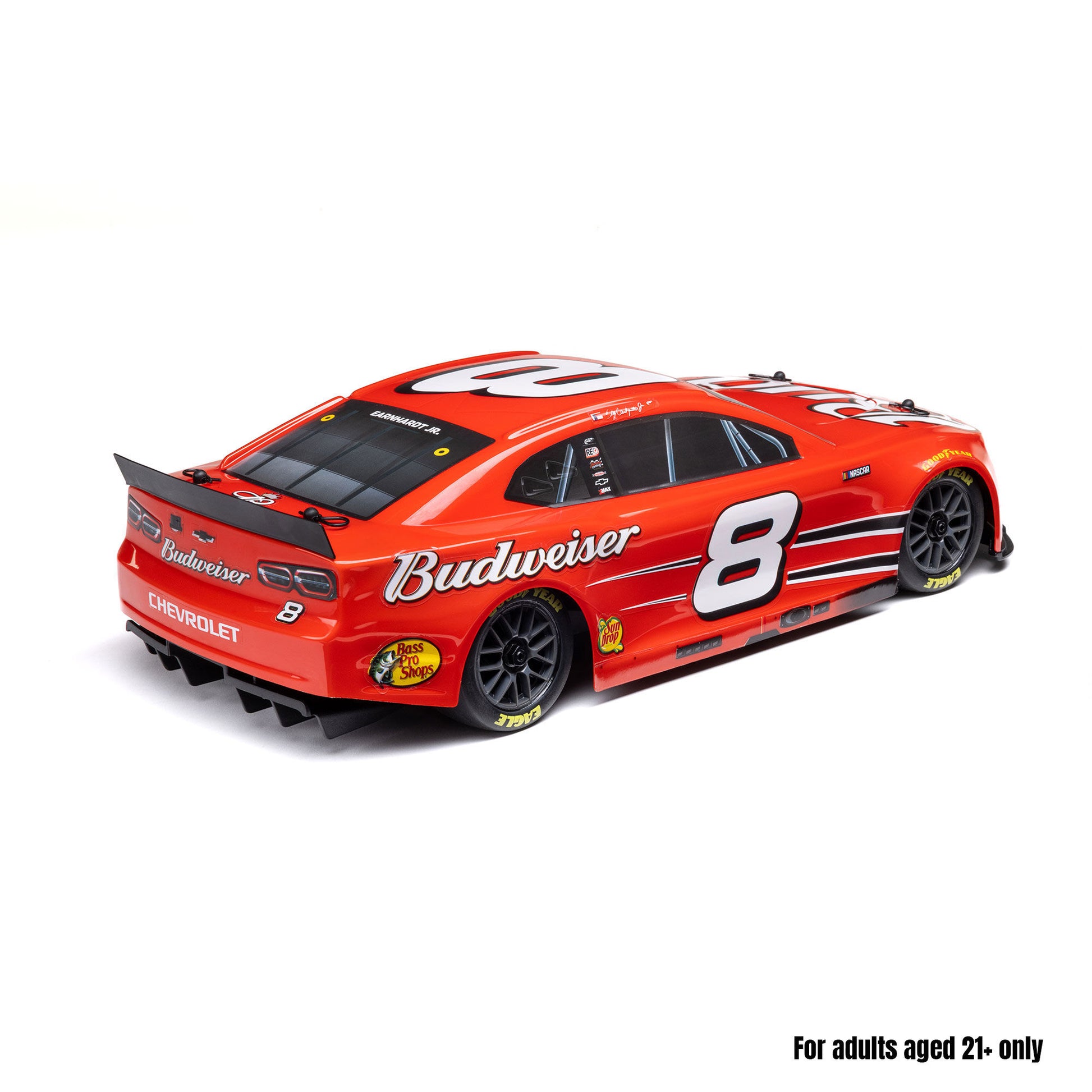 1/12 NASCAR RC Racecar Ready to Run with Battery and Charger (Fantasy Dale Earnheardt #8 Budweiser 2025 Chevrolet Camaro ZL1) (LOSF1122508)_25