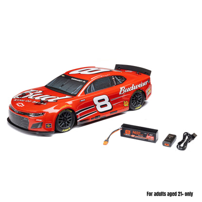 1/12 NASCAR RC Racecar Ready to Run with Battery and Charger (Fantasy Dale Earnheardt #8 Budweiser 2025 Chevrolet Camaro ZL1) (LOSF1122508)_1