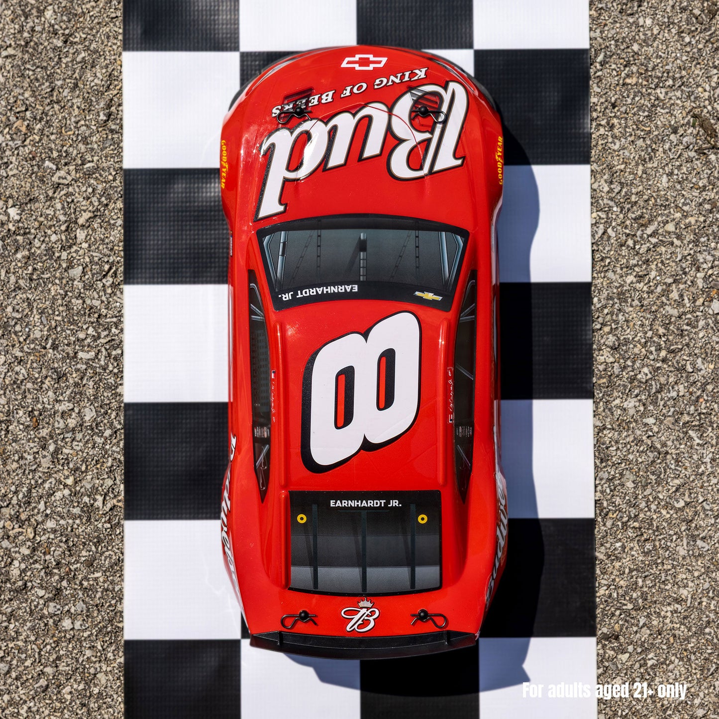 1/12 NASCAR RC Racecar Ready to Run with Battery and Charger (Fantasy Dale Earnheardt #8 Budweiser 2025 Chevrolet Camaro ZL1) (LOSF1122508)_9