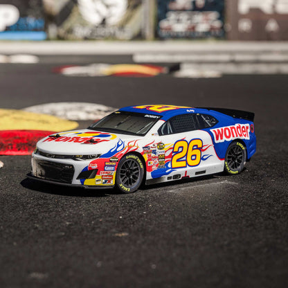 1/12 NASCAR RC Racecar Ready to Run with Battery and Charger (Fantasy Ricky Bobby #26 Wonder Bread 2026 Chevrolet Camaro ZL1) (LOSF1122626)_31