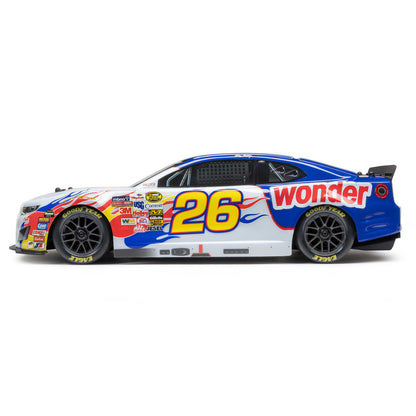 1/12 NASCAR RC Racecar Ready to Run with Battery and Charger (Fantasy Ricky Bobby #26 Wonder Bread 2026 Chevrolet Camaro ZL1) (LOSF1122626)_3