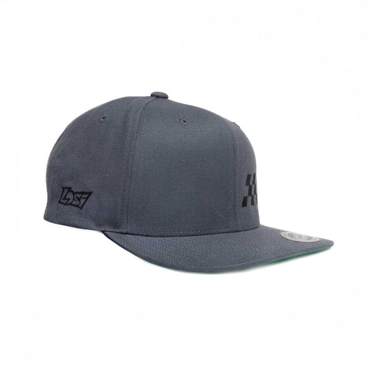 Losi 8 Point Graphite Snapback Hat (LOSP031)